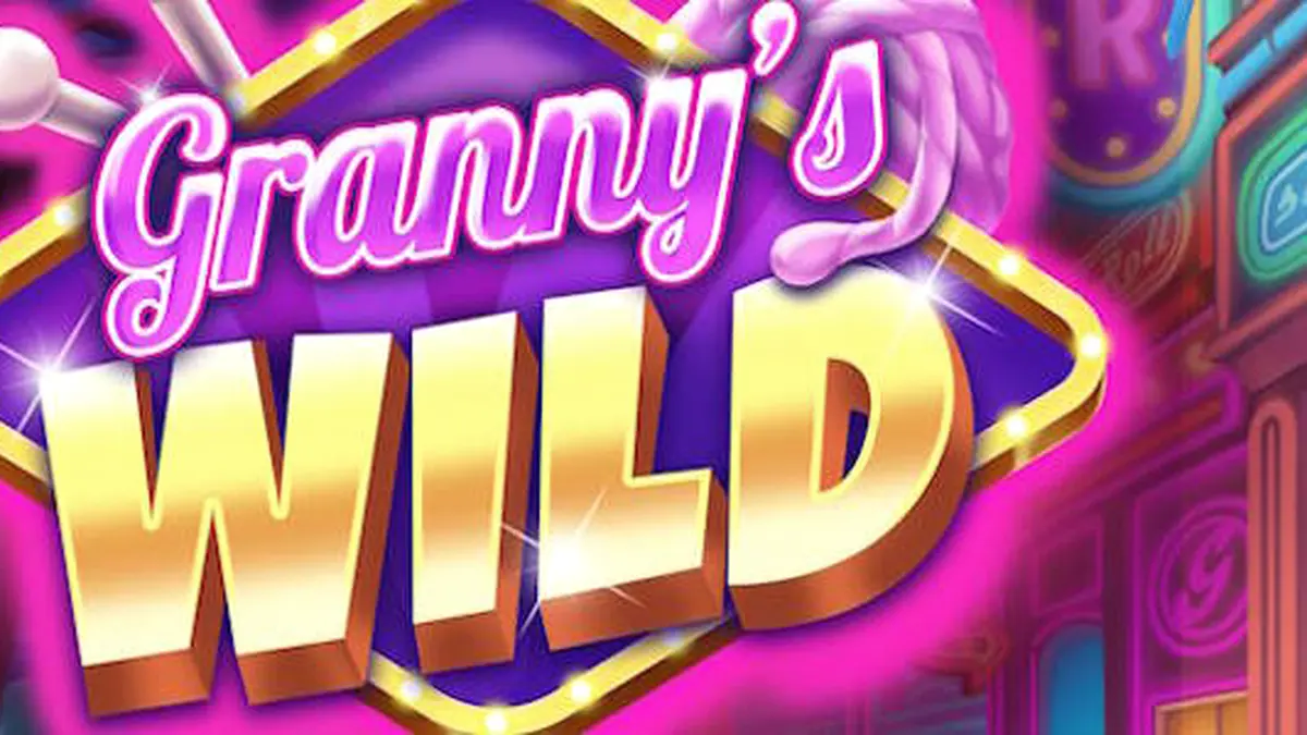 Granny’s Wild slot visual com cores vibrantes e elementos de jogo